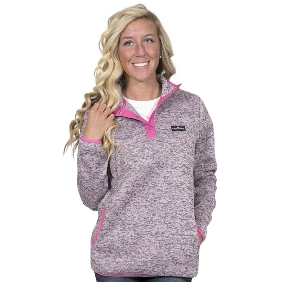 Simply Southern Sweaters - NWOT Simply Southern Pink Fleece Pullover Small